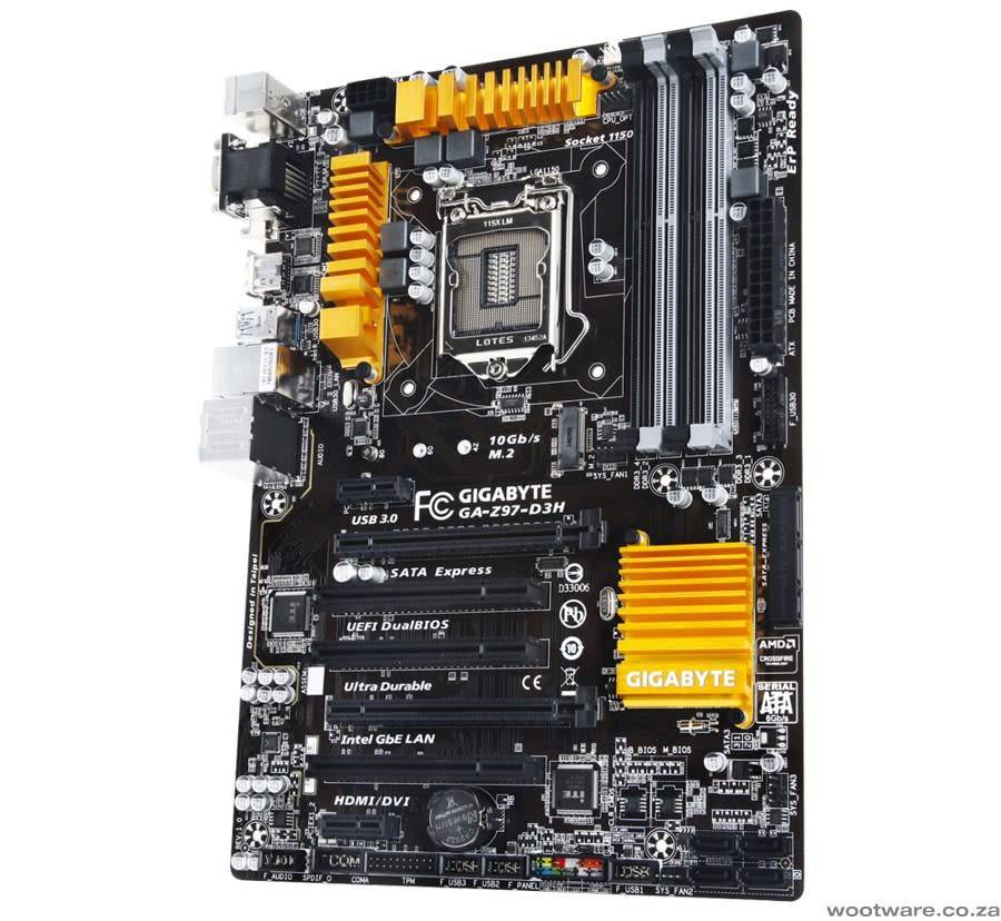 GIGABYTE GA-Z97-D3H (rev. 1.0) ** MOTHERBOARD ** GOOD CONDITION ** WARRANTY **