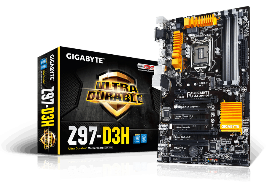 GIGABYTE GA-Z97-D3H (rev. 1.0) ** MOTHERBOARD ** GOOD CONDITION ** WARRANTY **