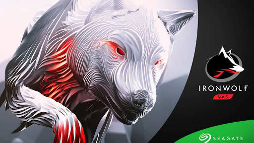 SEAGATE IRONWOLF NAS 4TB ** DESKTOP HARD DRIVE ** GOOD CONDITION ** WARRANTY **