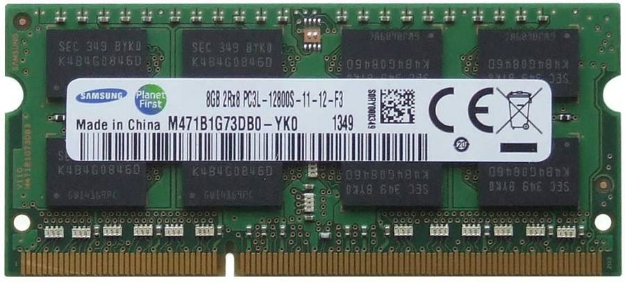 SAMSUNG 8GB DDR3 (1600MHz) ** LAPTOP RAM ** GOOD CONDITION ** WARRANTY **
