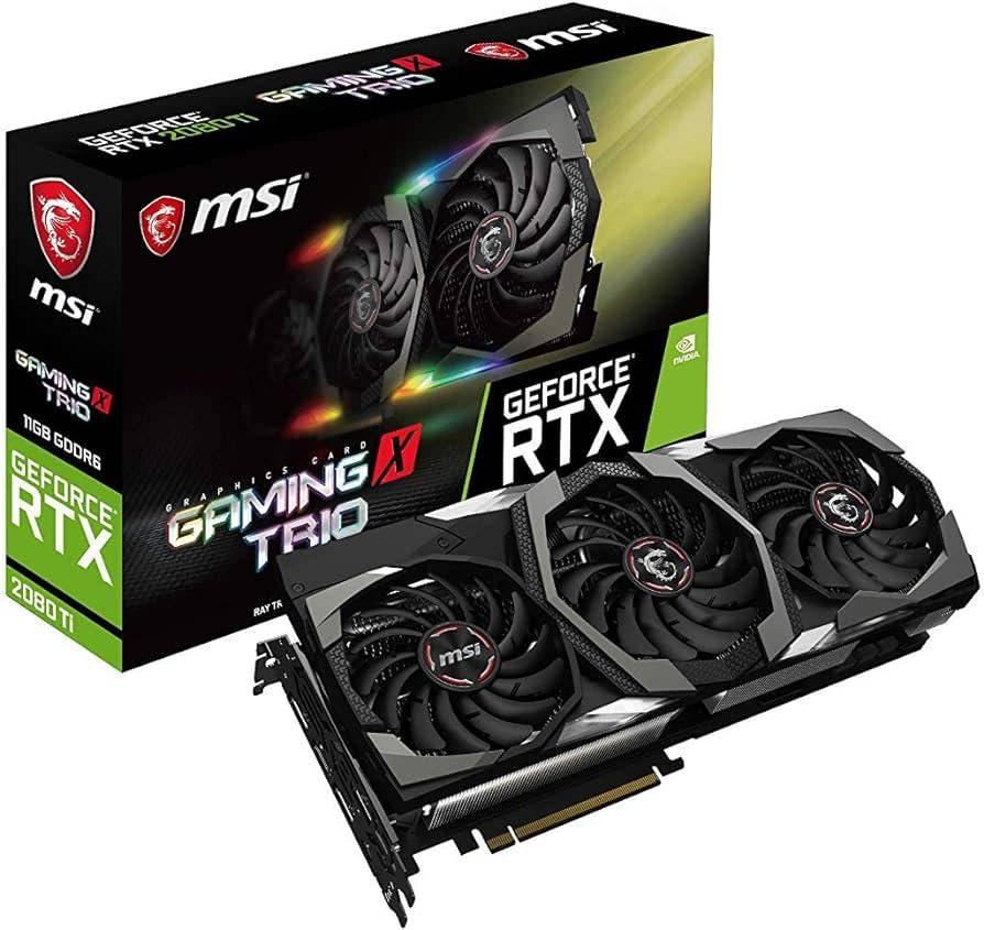 MSI RTX 2080TI GAMING X TRIO 11G ** GAMING GRAPHICS CARD ** GOOD CONDITION ** WARRANTY **