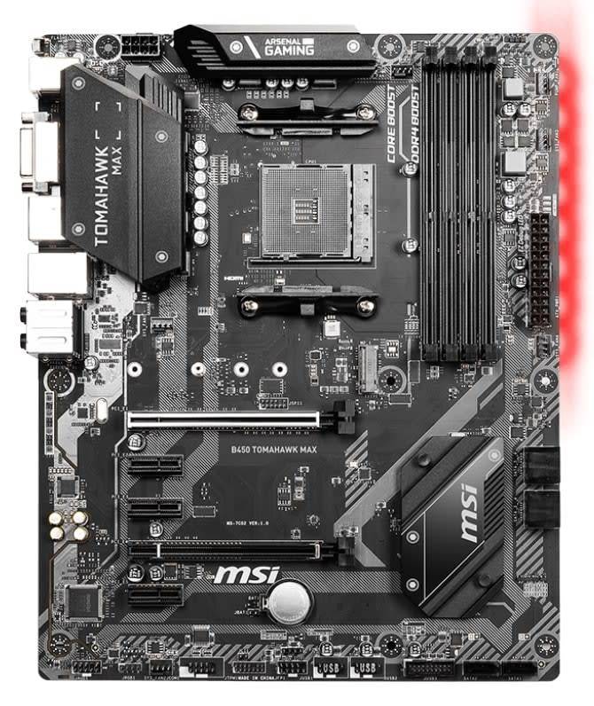 MSI B450 TOMAHAWK MAX AMD AM4 ** GAMING MOTHERBOARD ** GOOD CONDITION ** WARRANTY **