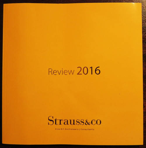 Strauss & Co 6 Review 2016 catalogue Irma Stern Tretchikoff Preller Battiss
