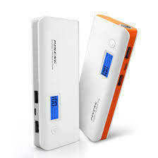 PINENG 10000mAh Dual USB 2.1A 1.0A External Mobile Battery Charger Pack Power Bank Orange 10000mAh