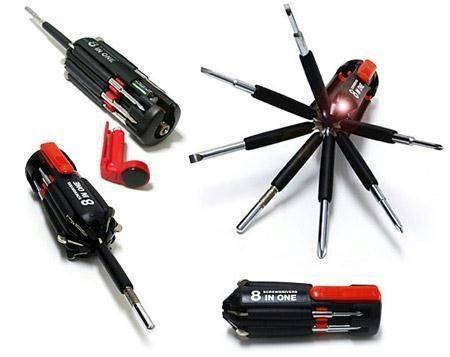 8 IN ONE WITH POWERFUL TORCH
