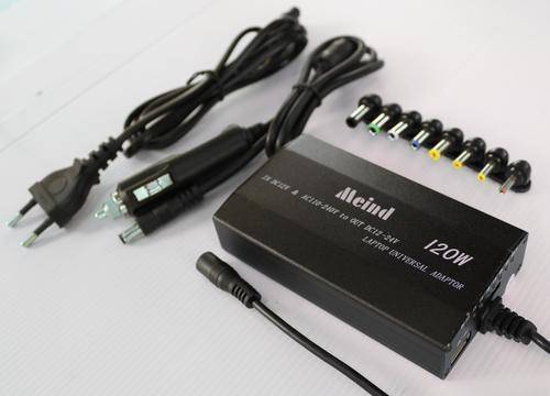 Universal Laptop Car, Aeroplane & Home Charger Adapter -120W