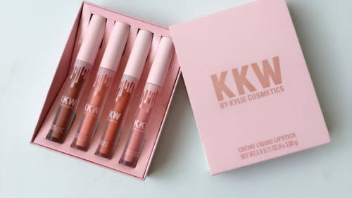 2017 New Kylie Creme Liquid Lipstick Kit 4pcs