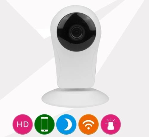 Intelligent IP Camera - Cloud Storage - HD - WiFi - Motion Detection - Pan & Tilt - Remote Switch