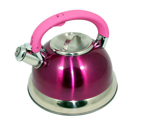 Condere Pink Whistling Kettle
