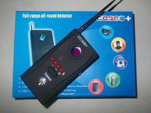 CC308+ Multi-Detector Full-Range All-Round Detector For Hidden Spy Camera IP Lens GMS BUG RF Signal