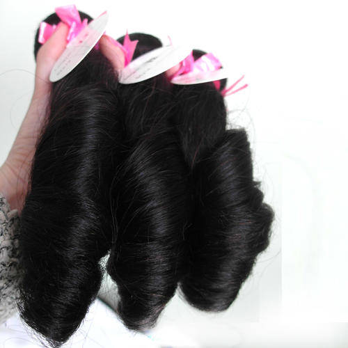 Mixed length 16" 18" 20" Spring  romance Curl  Virgin Remy Human Hair Weave Weft 3 Bundles 300 Grams