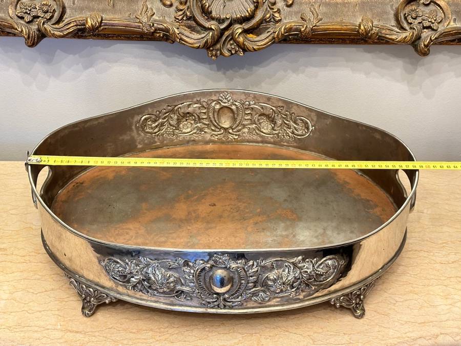 Beautiful Ornate Vintage Tray ( Large )