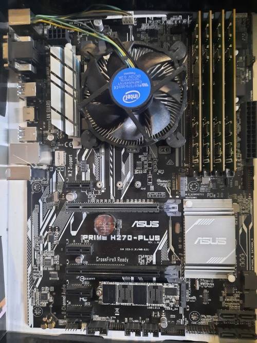 Asus H270 Prime / 6th Gen i5 / 16GB Ram / 512GB NVME / Motherboard Gaming Combo