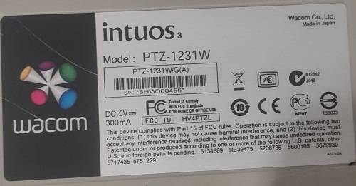 Wacom Intuos 3