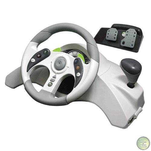 XBOX 360 RACING WHEEL WITH VIBRATION FEEDBACK