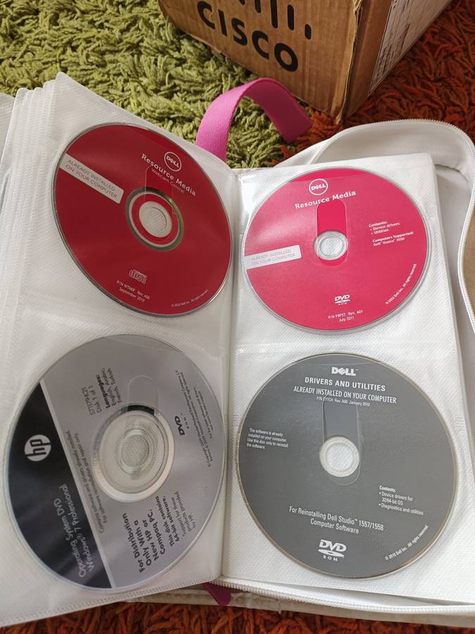 **BARGAIN BUY** GENUINE HP, DELL, LENOVO, MAC REINSTALLATION CDS - +- 96 CDS!! -GRAB IT@R399!