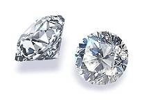 DIAMOND  PAIR (Colour G, SI1, 2.2 mm, Cut - Very good   - 0.08 TCt)