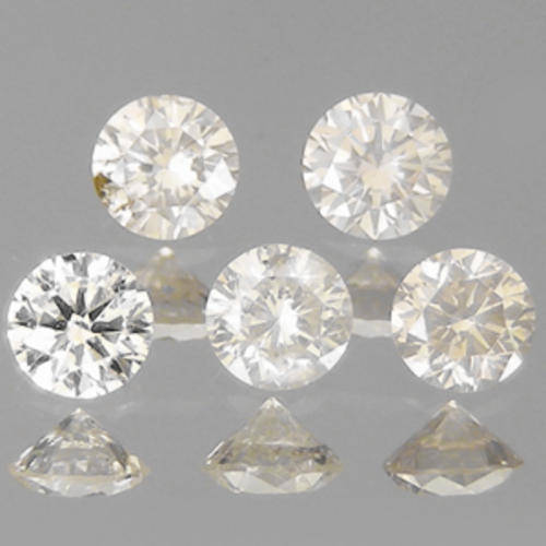 JUST JEWELS - DIAMOND 5 Piece LOT  (M/N ; SI2   - 0.35 TCt)
