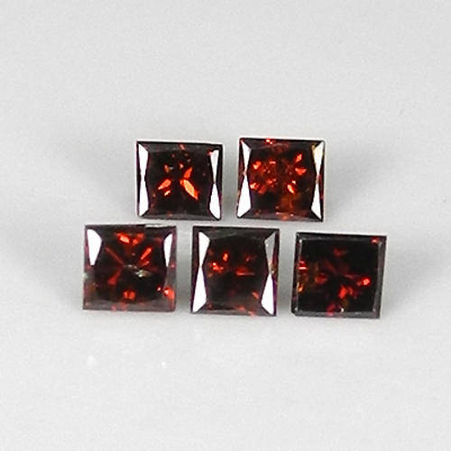 JUST JEWELS -  COGNAC DIAMOND LOT ( 2.4mm - 0.39 TCts)