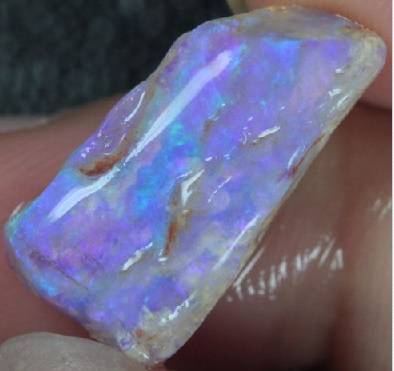 COLLECTORS AUSTRALIAN FOSSELISED WOOD OPAL (6.8 Ct - 18.8 x 9.8 x 5.8 mm)
