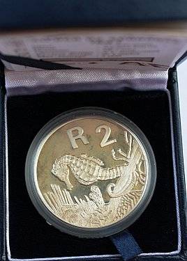 SA Silver R2 Proof 1997 Seahorse