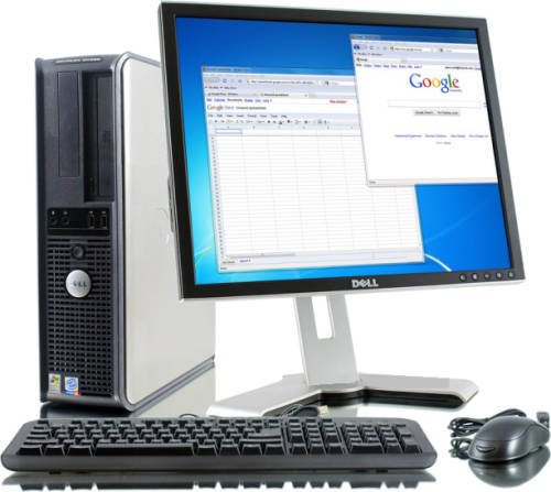 Dell Optiplex GX520 + LCD Monitor (refurbished)