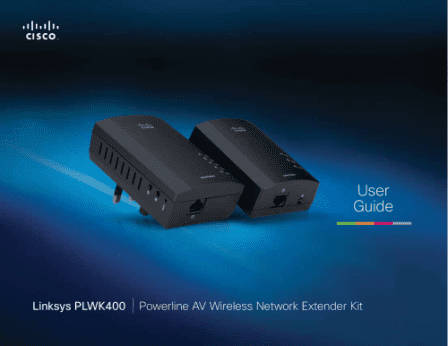 Cisco Linksys PLW400 Powerline extender WIFI AP Kit @R1 NR