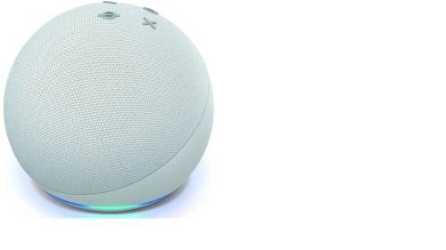Amazon - Echo 4th Gen Smart Speaker - Glacier White