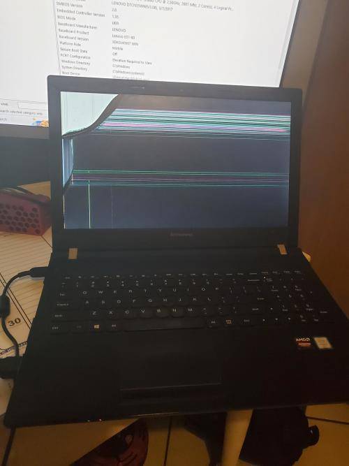 Lenovo E15-80 i7 RAM 8GB, SSD 500GB Graphic card 2GB - LCD CRACKED -PLEASE READ***