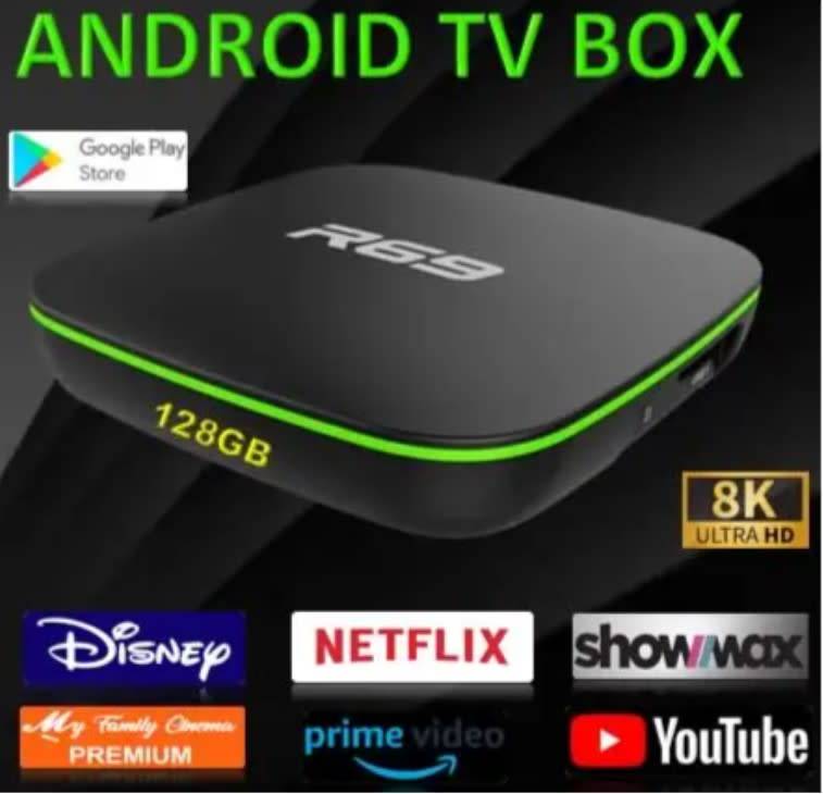 8K R69 Android TV Box ALL LOCAL Apps Compatible