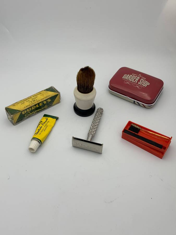 Vintage Collectors 5-Piece Barber Shop Consumables