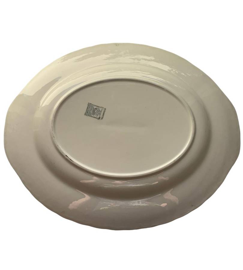 Vintage WH Grindley Ironstone China Creampetal Large Platter, 41.5cm
