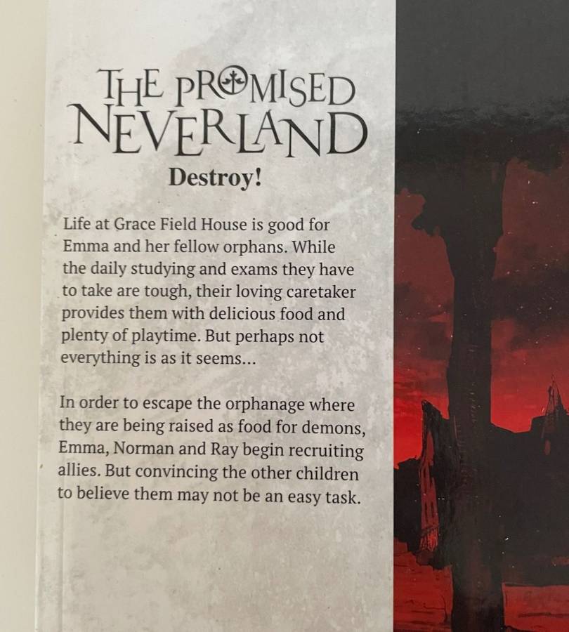 Set of 2 The Promised Neverland Manga Books (Vol. 3 & 4) by Kaiu Shirai and Posuka Demizu - Like New