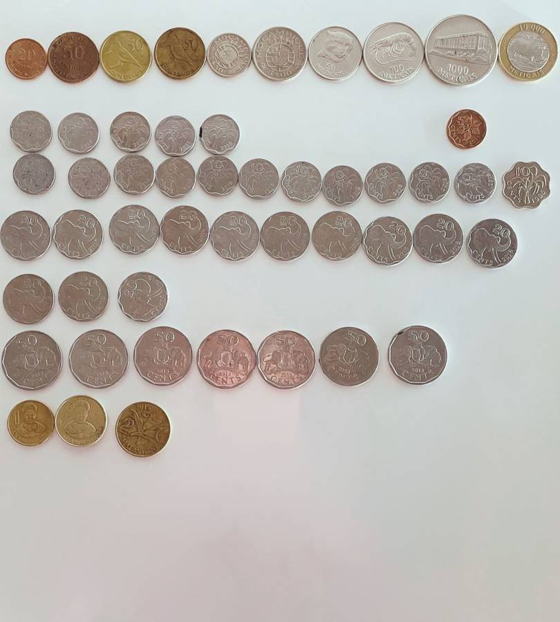 Extensive African Coin Collection: 94 Coins from 12 Countries - Unique Numismatic Treasure