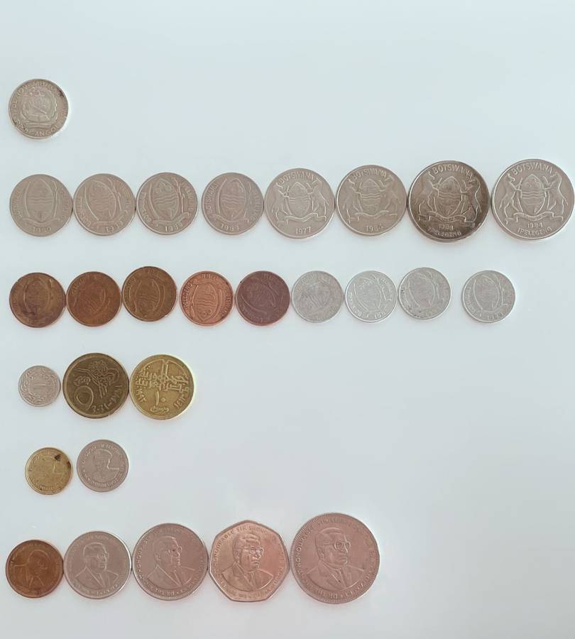 Extensive African Coin Collection: 94 Coins from 12 Countries - Unique Numismatic Treasure