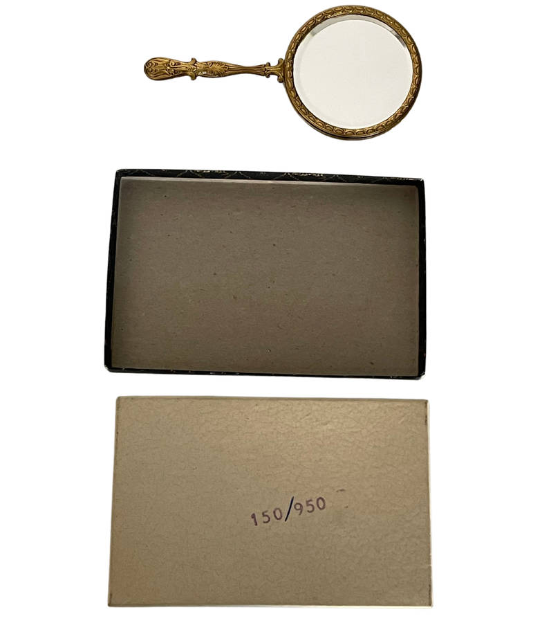 Reduced! Vintage 1950s Stratton Mini Handheld Mirror  Limited Edition, Original Box, Birmingham