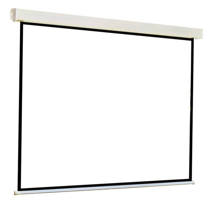 Projection screen - manual pulldown, 2 x 1.5m