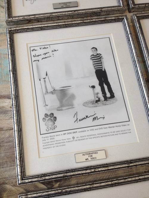 10x Framed Prints of Autographed Movie Posters