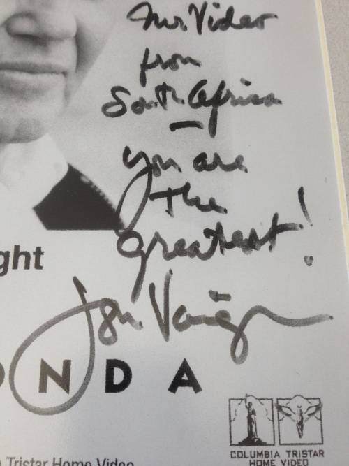 10x Framed Prints of Autographed Movie Posters