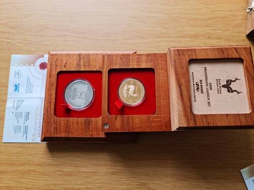2008 Kruger Rand Launch Set - 110th Anniversary Set - mint 0600