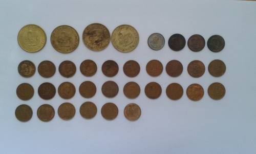 Set of 1 Cents 1961 to 1989