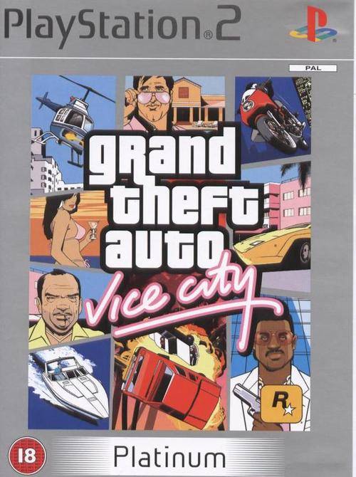 Grand Theft Auto Vice City (PS2) (FREE SHIPPING)