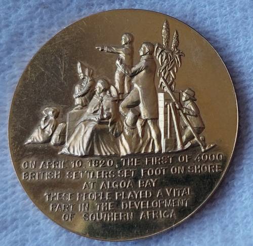 BRITISH SETLERS MEDALION