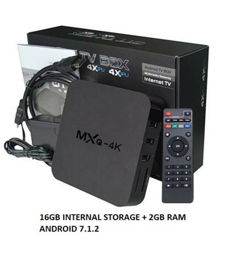 MXQ PRO 4K  Android TV Box (2gb ram 16gb internal)