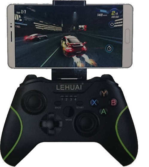 Lehuai LJQ-062 Android /iOS /TV Box / PC Wireless Game Controller