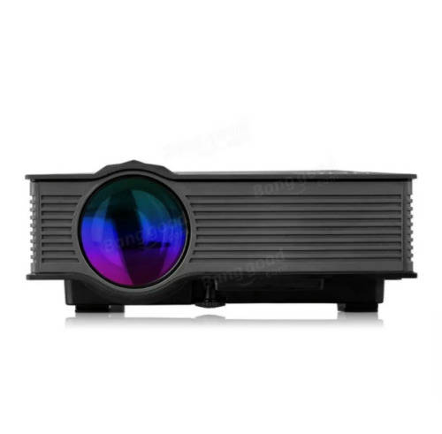 UC46 LED Projector 1200LM 1080P HD WIFI VGA SD AV USB Support Miracast DLNA Airplay
