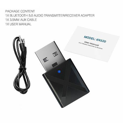 Bluetooth 5.0 Transmitter / Receiver Stereo WirelessAudio  Bluetooth Adapter