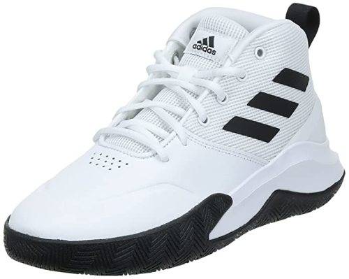 ADIDAS Own The Game Basletball shoes (ee9631) (white/black) Size 6 -  12