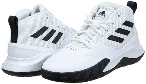 ADIDAS Own The Game Basletball shoes (ee9631) (white/black) Size 6 -  12
