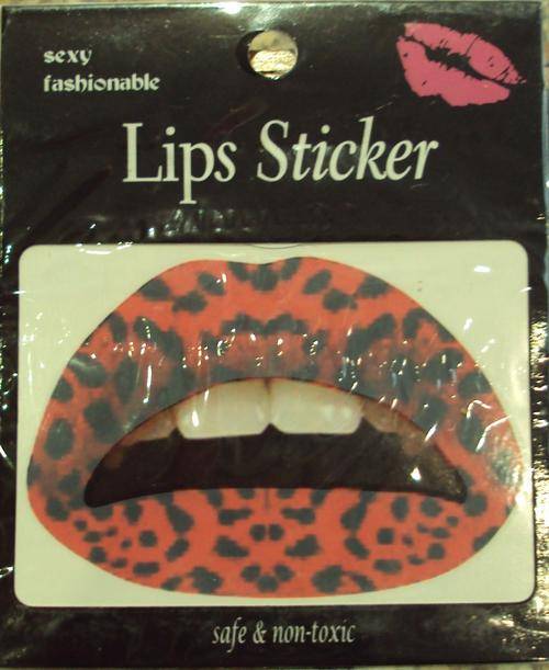 LADY GAGA LIPS STICKERS